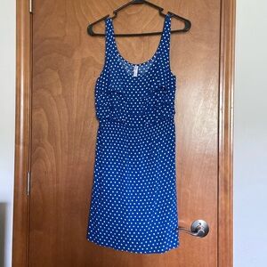 Blue dress